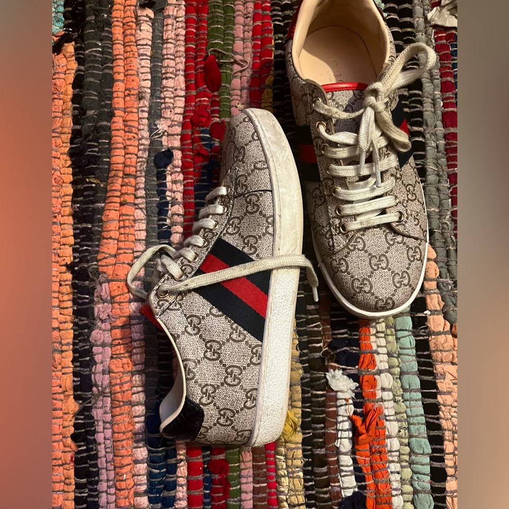 REAL GUCCI SNEAKERS!!